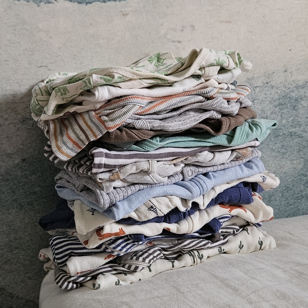Organic Gender Neutral Baby Clothes 0-6m